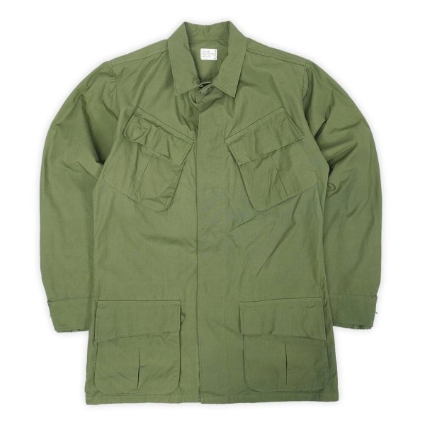 画像1: 60's US.ARMY ジャングルファティーグジャケット "DEADSTOCK / 5th / SMALL-LONG" (1)