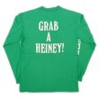 画像2: 90's Heineken ロゴプリント L/S Tシャツ "MADE IN USA" (2)