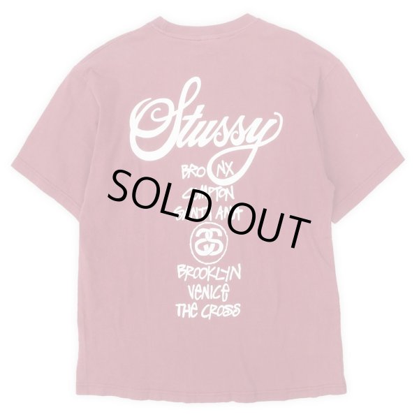 90sUSA製　STUSSY オールドステューシー　プリントTシャツ 90-00's USA製 Old Stussy Printed T-Shirt L / オールド