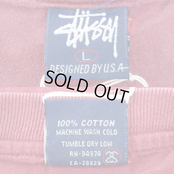画像3: 90's OLD STUSSY プリントTシャツ “WORLD TOUR / DESIGNED BY USA” (3)