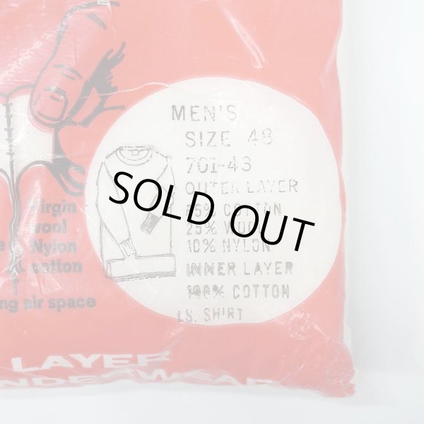 画像4: 60's duofold L/S 2レイヤー カットソー “size48 / DEADSTOCK” (4)