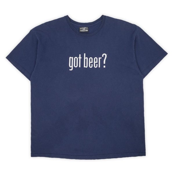 画像1: 00's got beer? プリントTシャツ (1)