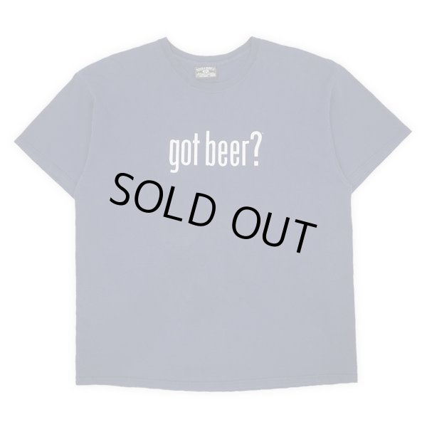 画像1: 00's got beer? プリントTシャツ (1)