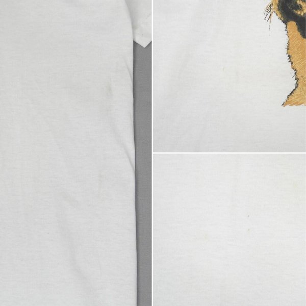 画像3: 90-00's Akita ドッグプリントTシャツ "USA COMPORNENTS" (3)