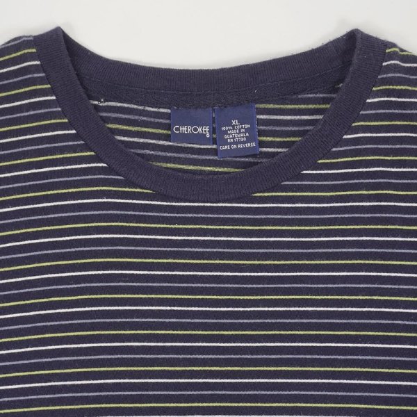画像3: 90's CHEROKEE マルチボーダーTシャツ (3)