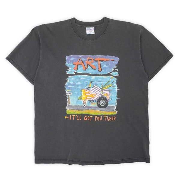 画像1: 90's Fred Babb アートTシャツ “IT'LL Get There / MADE IN USA” (1)