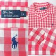 画像3: 90's Polo Ralph Lauren S/S ギンガムチェック柄 オープンカラーシャツ (3)