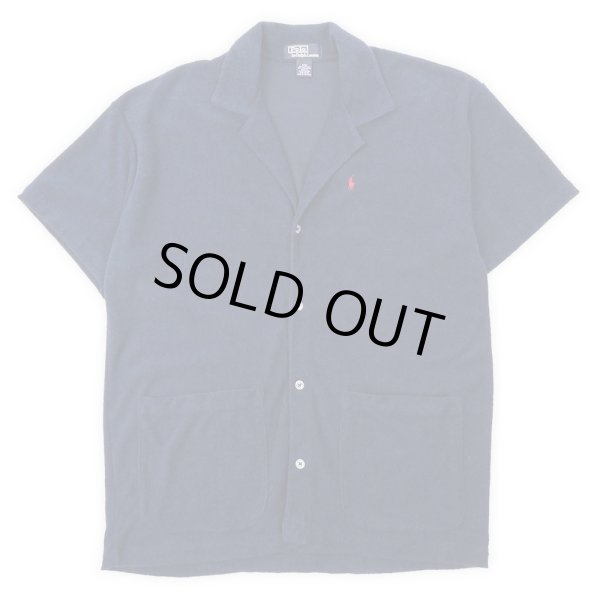 画像1: 90’s Polo Ralph Lauren S/S パイルシャツジャケット (1)