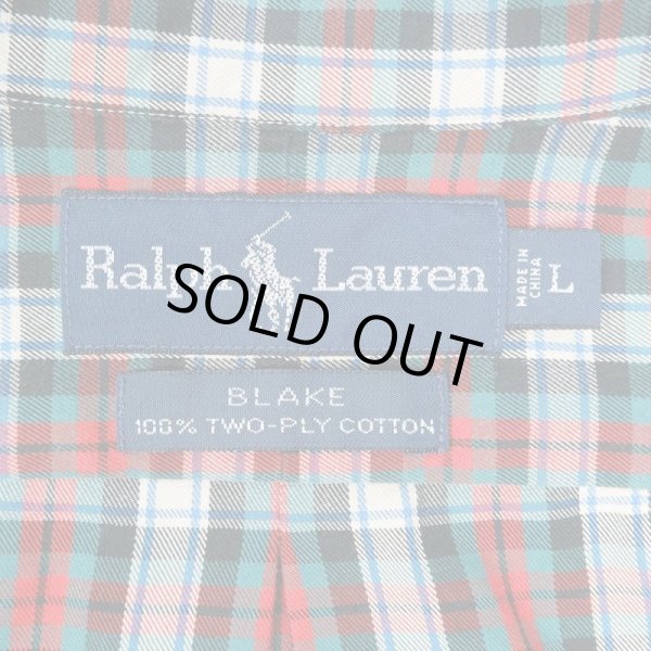 画像3: 90's Polo Ralph Lauren ボタンダウンシャツ "BLAKE" (3)