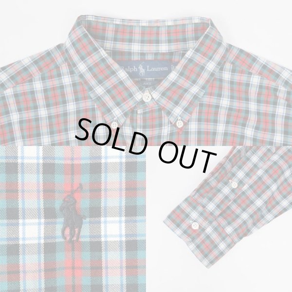 画像4: 90's Polo Ralph Lauren ボタンダウンシャツ "BLAKE" (4)