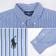 画像4: 90's Polo Ralph Lauren マルチストライプ柄 ボタンダウンシャツ "CLASSIC FIT" (4)