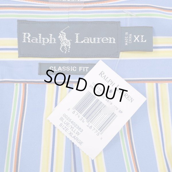 画像2: 00's Polo Ralph Lauren ボタンダウンシャツ "DEADSTOCK / CLASSIC FIT" (2)