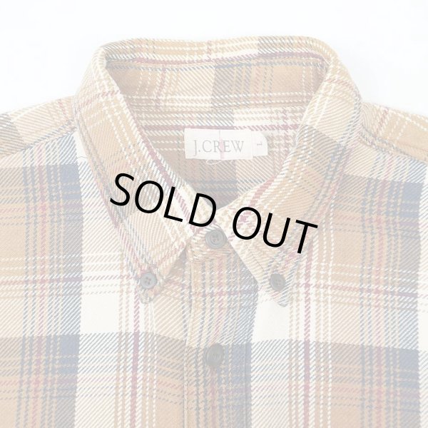 画像3: 90's J.CREW ヘビーネル ボタンダウンシャツ (3)