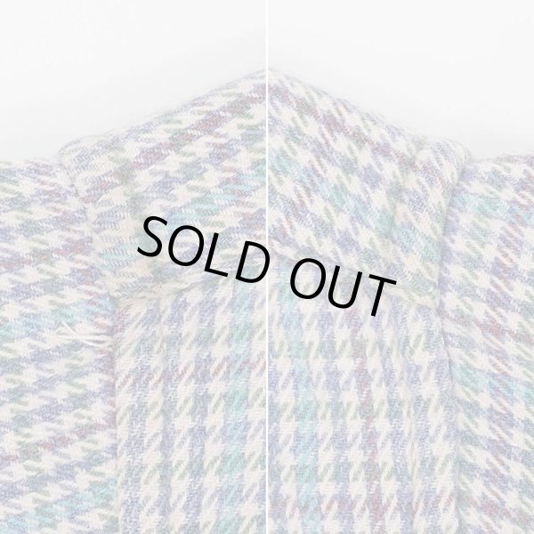 画像5: 90's ORVIS ハウンドトゥース柄 フランネル ボタンダウンシャツ (5)