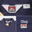 画像2: 00's BEN DAVIS S/S ハーフジップ ワークシャツ “NAVY” (2)