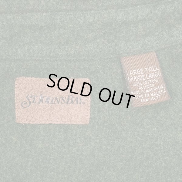 画像2: 90's ST JOHN'S BAY シャモアクロスワークシャツ (2)