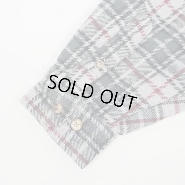 画像4: 00's MOOSE CREEK ヘビーネルシャツ "Gray Plaid" (4)
