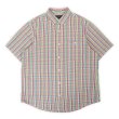 画像1: 00's LANDS' END S/S シアサッカーボタンダウンシャツ (1)
