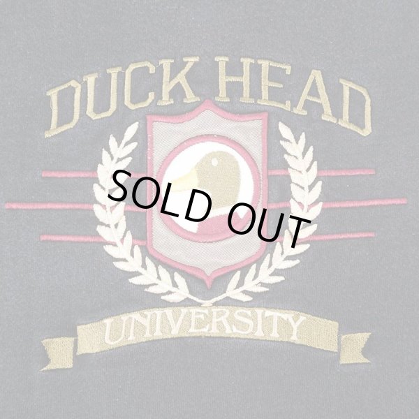画像3: 90's DUCK HEAD ロゴ刺繍 スウェット "MADE IN USA" (3)