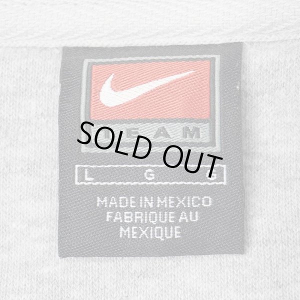 画像2: Early 00's NIKE ロゴ刺繍 スウェット "DUKE" (2)