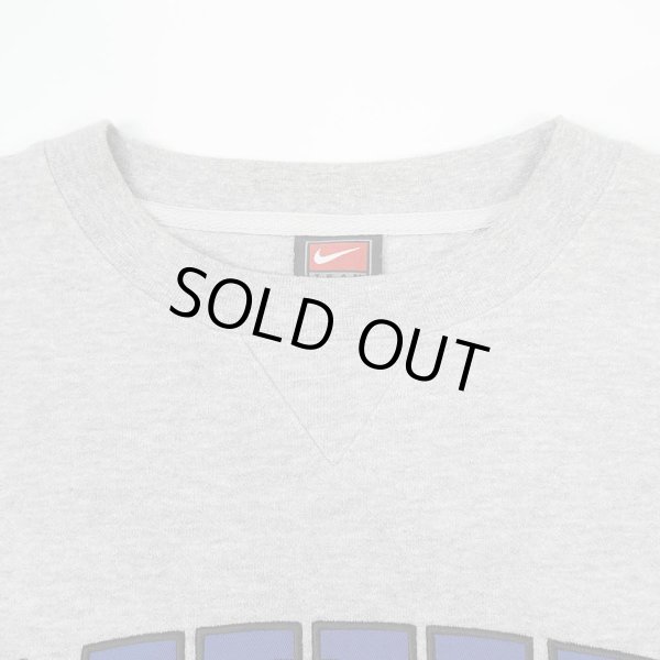 画像4: Early 00's NIKE ロゴ刺繍 スウェット "DUKE" (4)