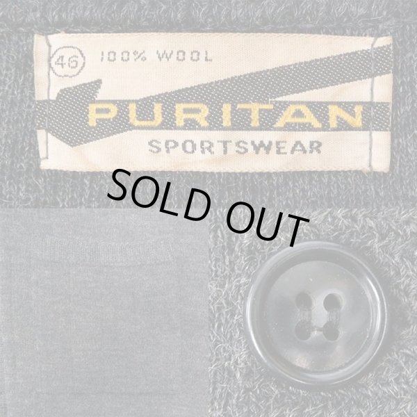 画像3: 50's Puritan ワークカーディガン "size 46" (3)