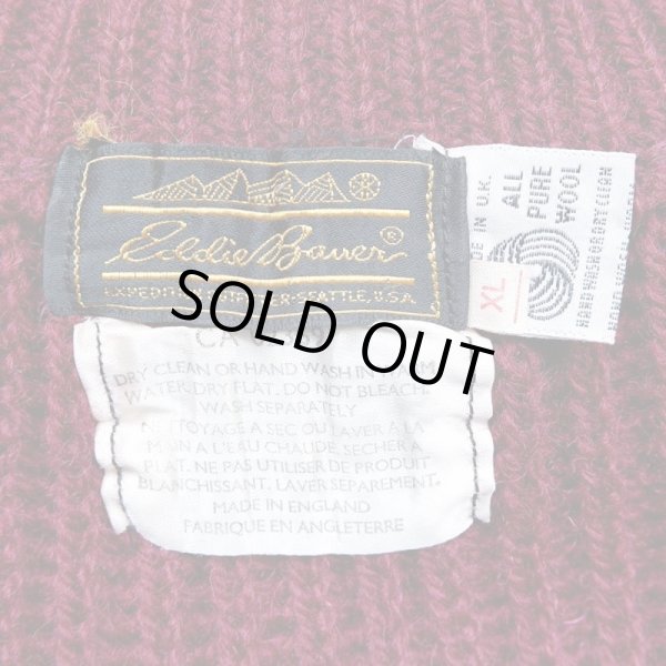 画像3: 70's Eddie Bauer ウールニット "黒タグ" (3)