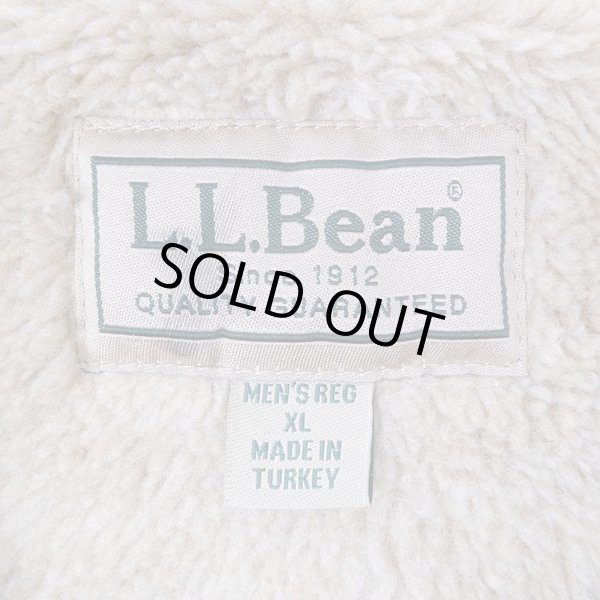 画像3: 90's L.L.Bean ボアライナー ウールベスト (3)