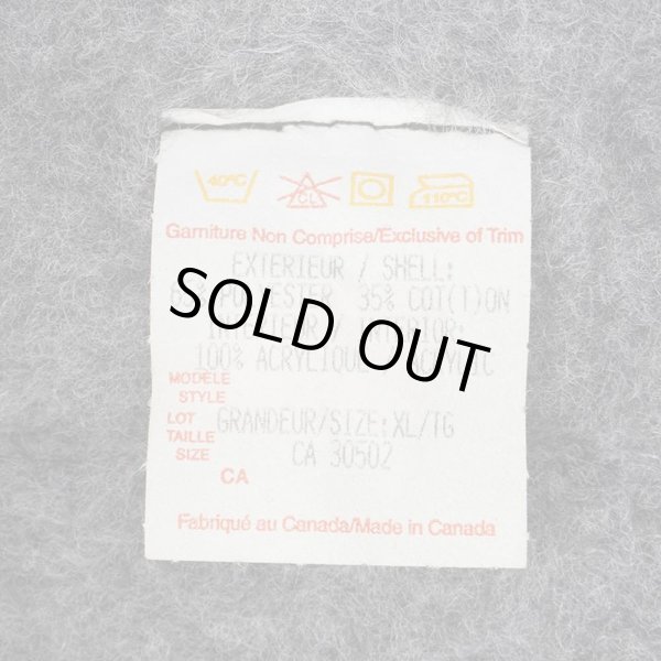 画像3: 80-90's unknown ボアライナー ワークベスト "MADE IN CANADA" (3)