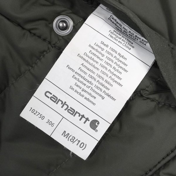 画像3: 00's Carhartt リバーシブルベスト "OLIVE × GRAY" (3)