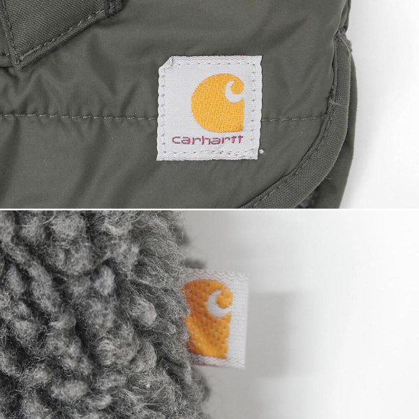画像4: 00's Carhartt リバーシブルベスト "OLIVE × GRAY" (4)