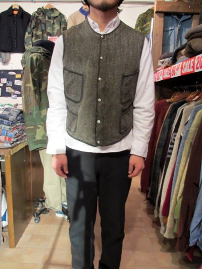 画像3: 20〜30's BROWN'S BEACH BEACH VEST "シンチバック”