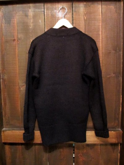 画像1: 30's HERCLES レタードKNIT "BLK”