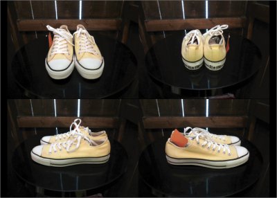 画像1: 90's コンバースオールスター LOWカット BANANA "DEAD STOCK”