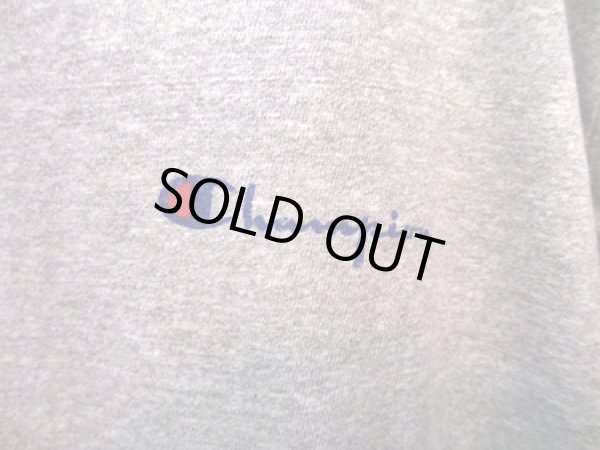 画像4: 80's チャンピオン 12/88 霜降りグレーTEE "ワンポイント” (4)