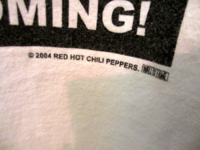 画像1: RED HOT CHILI PEPPERS バンドTEE