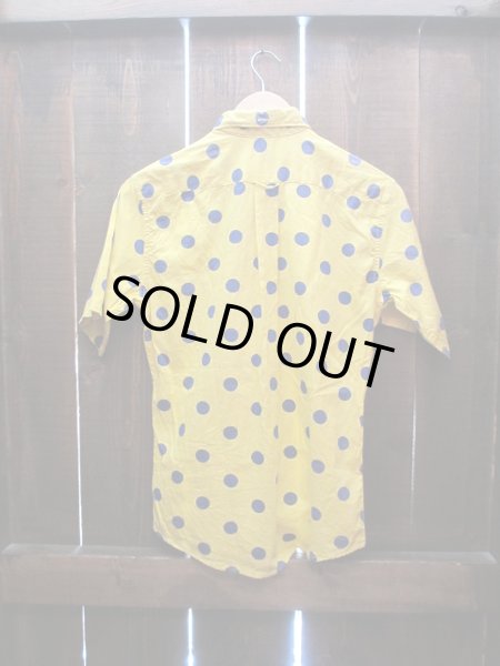 画像2: 50〜60's TOWN CRAFT ドット柄 B/D S/S SH "boy's18” (2)