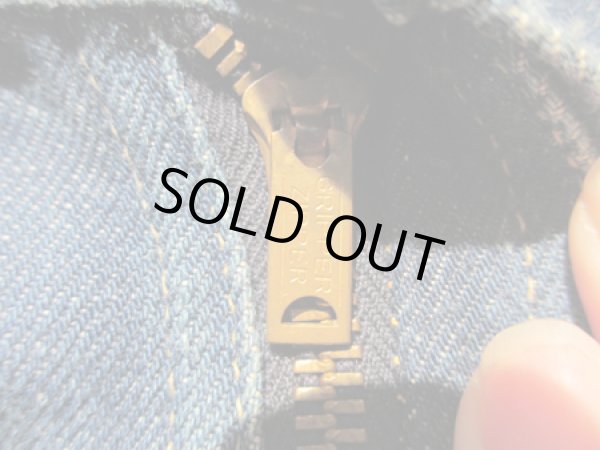 画像4: 50's FOREMOST VINTAGEデニム 片耳 "真紺” (4)