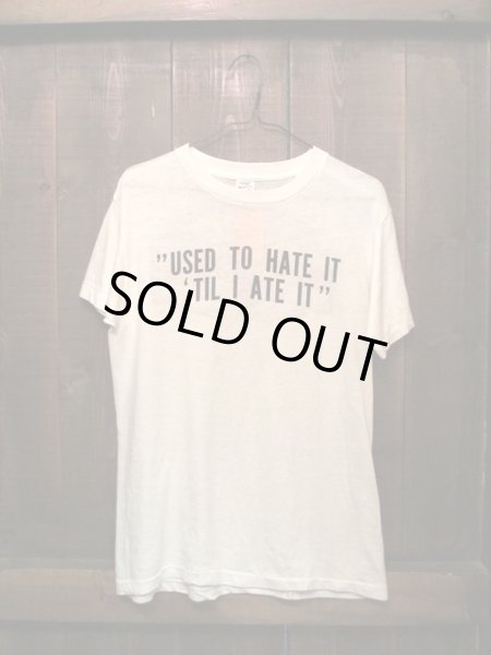 画像2: 60's ヘルスニット 両面染み込みプリントTEE (2)