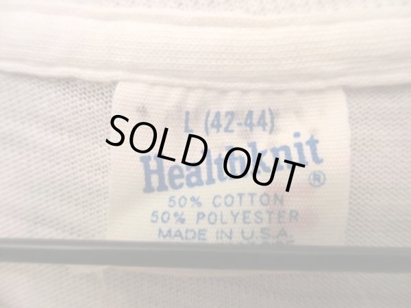 画像3: 60's ヘルスニット 両面染み込みプリントTEE (3)