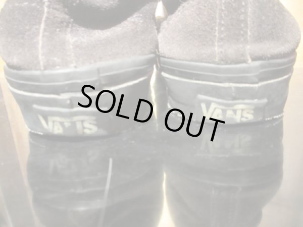 画像4: 80's VANS CHUKKAスウェード "BLK” (4)