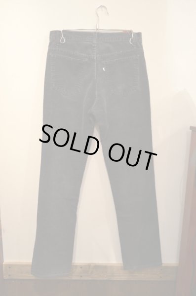 画像2: Levi's519コーデュロイPT "BLK” (2)