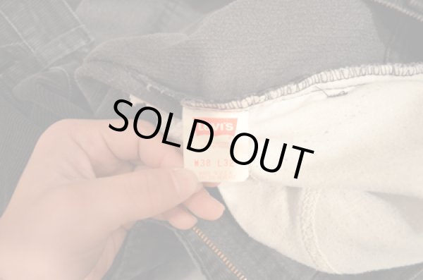 画像4: 90's Levi's519 コーデュロイPT "BLK” (4)