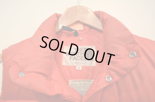 画像5: 80's 茶タグ NORTH FACE ダウンVEST "sizeS” (5)