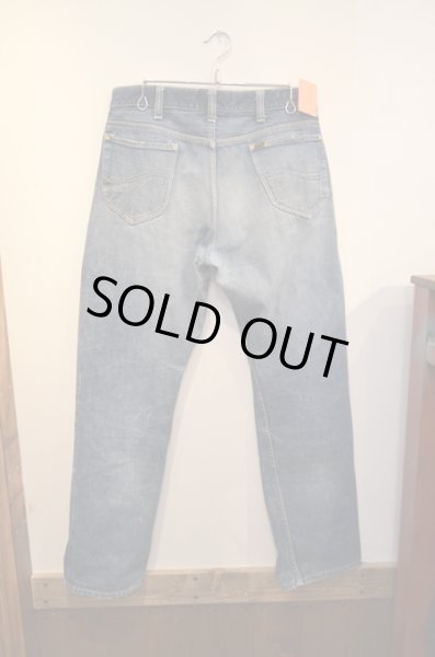 画像2: 60's Lee 101Z サイド黒 "耳付き” (2)