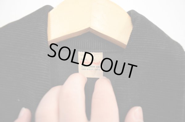 画像3: 50's universal BLKコーデュロイ スポジャケ チェーンステッチ "NON WASH” (3)