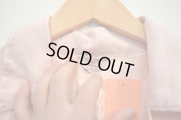 画像2: 50's TOWN CRAFT BOX レーヨンSH ハンドステッチ "PINK” (2)