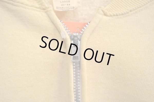 画像4: 60's SPORTSWEAR セパポケZIP SWEAT (4)