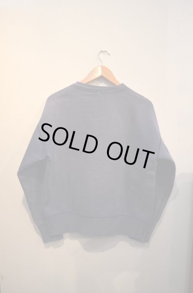 画像2: 50's VINTAGE 前V SWEAT "ナス紺” (2)
