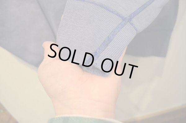 画像4: 50's VINTAGE 前V SWEAT "ナス紺” (4)